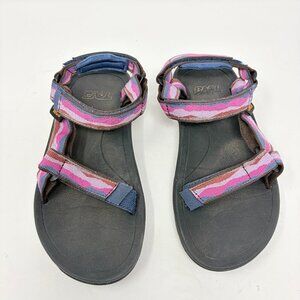 Teva kids sandals ankle strap 2 purple blue